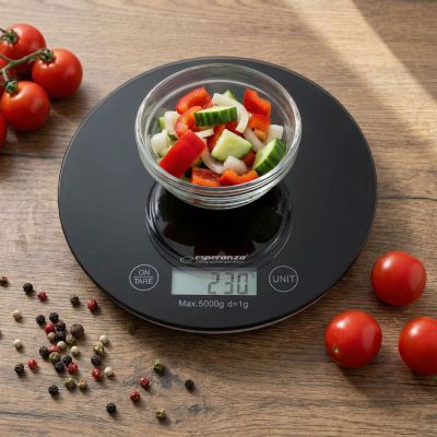 7. Esperanza Mango EKS003K Küchenwaage (schwarz)