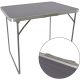 8. Klappbarer Campingtisch 80 x 60 x 70 cm, Grau