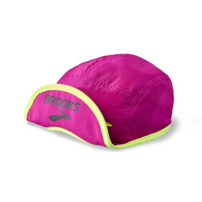 2. Leichte, verstaubare Mütze 2.0, rosa, Unisex, aufrollbare Laufmütze