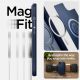 9. Spigen Mag Armor Hülle für iPhone 14 Plus – blau