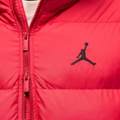 6. Air Jordan Brooklyn Therma-FIT Steppjacke in Gym Red - HV0532-687