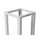 6. Open Rack 19 Zoll 42U 600x800 grau Lanberg