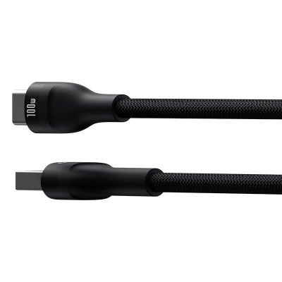2. Baseus Flash 2 USB-auf-USB-C-Kabel 100 W 2 m (Schwarz)