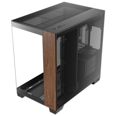 5. Antec C8 Full-Tower-Computergehäuse aus Holz, Schwarz