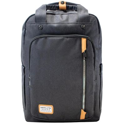 2. Schwarzer Laptop-Rucksack SEMI LINE