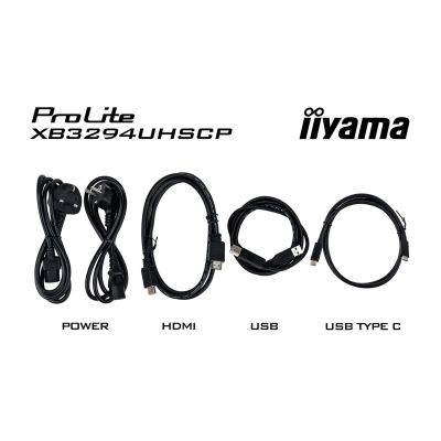 7. iiyama ProLite 32'' 4K VA Monitor mit USB-C (95W), KVM-Switch und PiP/PbP-Unterstützung