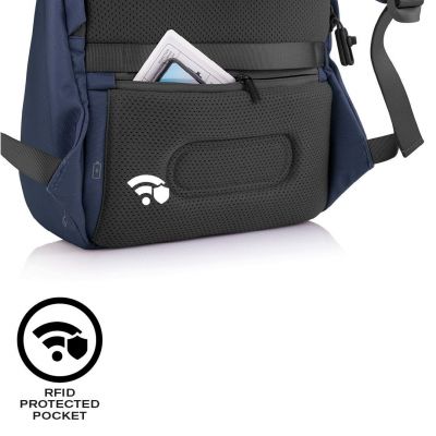 9. XD DESIGN ANTI-DIEBSTAHL-RUCKSACK BOBBY SOFT MARINEBLAU P/N: P705.795