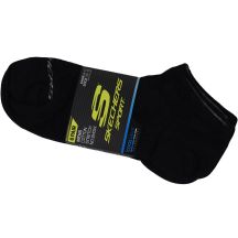 Skechers 6er-Pack Frottee-No-Show S115055-BLK Schwarz 41-46