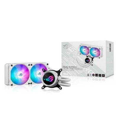 7. ASUS ROG STRIX LC III 240 ARGB WHT Kühler