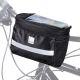 2. Wozinsky Fahrradtasche für den Lenker mit Handyhülle, 2 l, schwarz (WBB12BK)