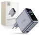 Tech-Protect PowerVision NC140W-GaN 4-Port PD 140W / QC3.0 Wandladegerät – Dunkelgrau
