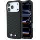 BMW M Carbon Metal Logo MagSafe Hülle für iPhone 17 Pro / 18 Pro - Schwarz