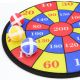 4. Dartspiel für Kinder mit Klettverschluss und Pistolen, 36 cm