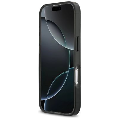 5. BMW M IML Metallknöpfe, dreifarbige Linien, MagSafe-Hülle für iPhone 17 - Grau
