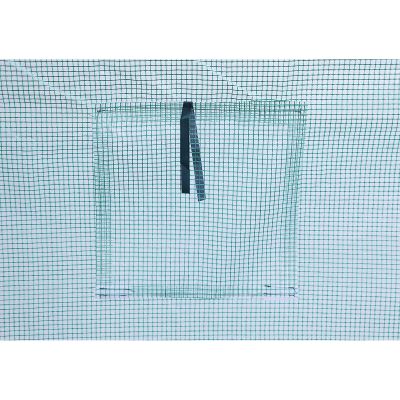 8. Gewächshaus-Gartentunnel 300x600x200CM PE-Konstruktion Stahl Grün