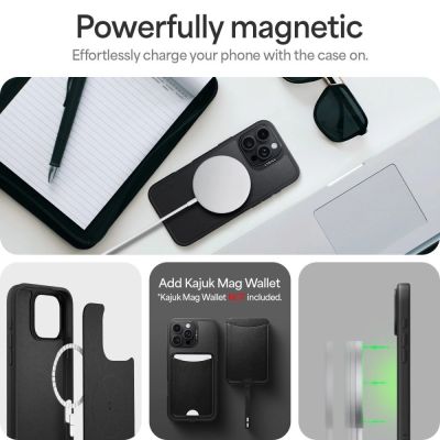 12. Spigen Cyrill Classic Charm Magsafe iPhone 16 Pro Max Hülle - Schwarz