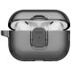 3. Uniq Glase Pro Schutzhülle für AirPods Pro 3 mit Schloss – Transparent Schwarz