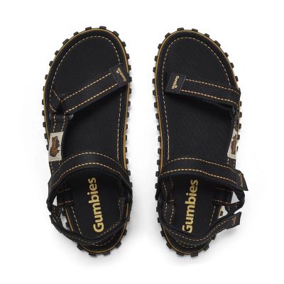 Gumbies Tracker Sandalen Unisex Schwarz M GU-SATRA001