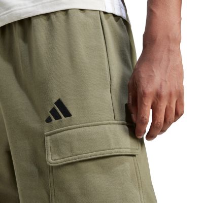 11. adidas Essentials Feel Cozy French Terry Cargo M JE6292 Shorts