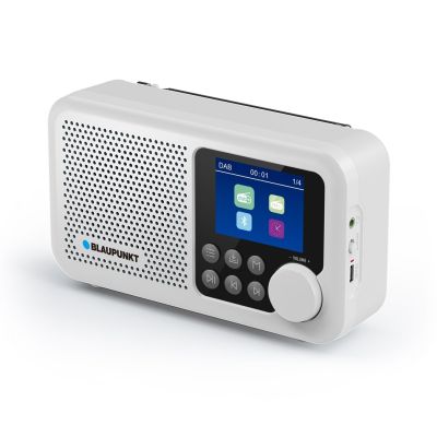3. BLAUPUNKT DAB DR8WH tragbares Radio, weiß
