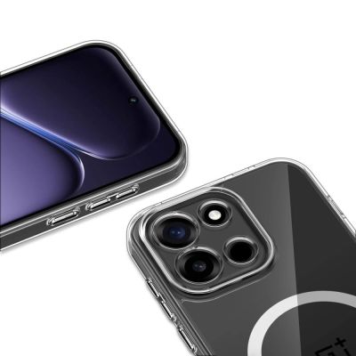 4. Tech-Protect FlexAir Hybrid MagSafe Hülle für OnePlus Nord 6 – Transparent