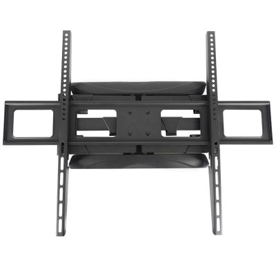 9. MACLEAN TV-WAND, max. VESA 800x600, 43-100", 80 kg, vertikale und horizontale Winkelverstellung, Profil 50-500 mm, Schwarz, MC-423