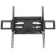 9. MACLEAN TV-WAND, max. VESA 800x600, 43-100", 80 kg, vertikale und horizontale Winkelverstellung, Profil 50-500 mm, Schwarz, MC-423
