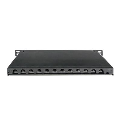 3. Digitus Patchpanel CAT 6A Slim, geschirmt, 12-Port, 0,5 HE, 10", Schwarz