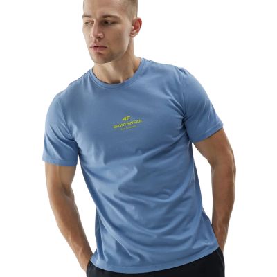 9. Herren T-Shirt 4F M2961 Denim 4FWAW25TTSHM2961 32S