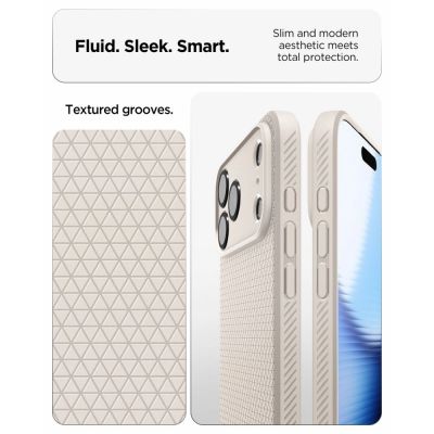 6. Spigen Liquid Air Hülle für iPhone 18 Pro Max / 17 Pro Max – Titan