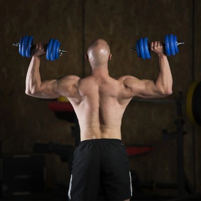 19. HMS SGG30 BAR 2-in-1 Gewichtsset (Langhantel und Kurzhanteln) 30 kg