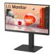 6. LG Monitor 24" 24BA850-B Full HD HDMI DP DaisyChain IPS 16:9