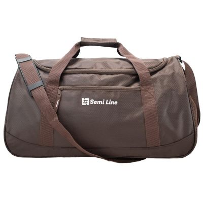 2. Sporttasche A3043 Braun SEMI LINE