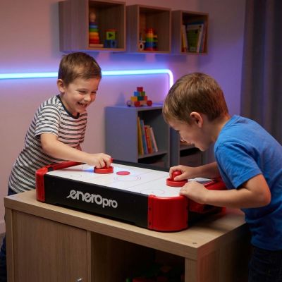 14. Tisch-Airhockeyspiel 51x31x10cm Schwarz Enero Pro