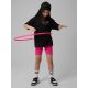 3. Locker geschnittenes Mädchen-T-Shirt mit Aufdruck 4F 4FJRSS26TTSHF4137-20S