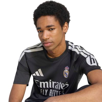5. adidas Real Madrid Heimtorwarttrikot für Herren 26/27, schwarz, KC3988