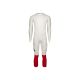POC Skin GS Ski Gum Weiß/Rot
