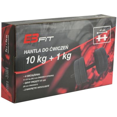 55. EBfit Composite verstellbare Hantel 10 kg
