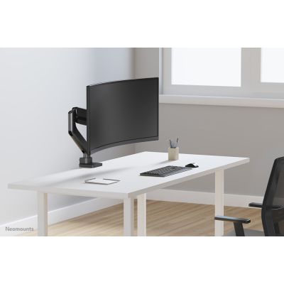 6. Neomounts DS70PLUS-450BL1 Monitorhalterung/Ständer 124,5 cm (49") Schreibtisch Schwarz