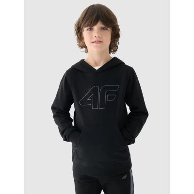 Jungen-Sweatshirt mit Kapuze, offen, 4F Junior 4FJWMM00TSWSM1292-21S
