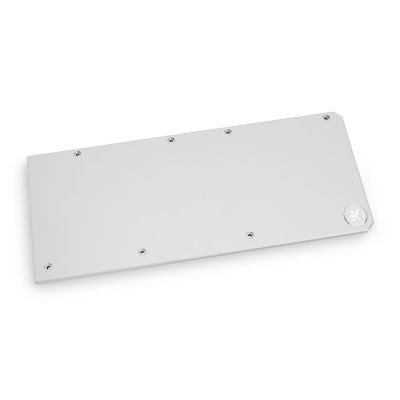 EK Quantum Vector RX 6700XT Grafikkarte Rückseite Registrierung Weiß 1 Stück.
