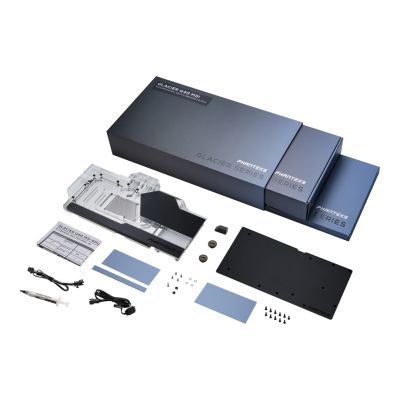 5. Phanteks Glacier G40 Wasserkühler + Rückplatte