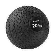Kleiner Medizinball für Rehabilitationsübungen, Slam Ball 23 cm 20 kg, REBEL ACTIVE