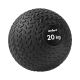 Kleiner Medizinball für Rehabilitationsübungen, Slam Ball 23 cm 20 kg, REBEL ACTIVE