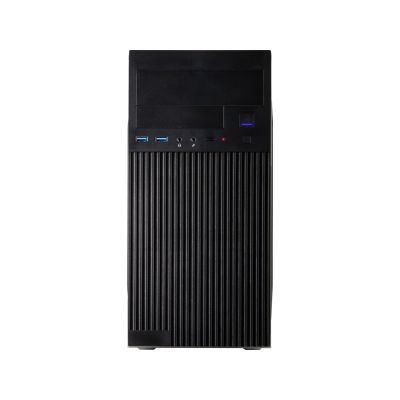 9. Inter-Tech IT-6521 Gerader Micro-Tower Schwarz