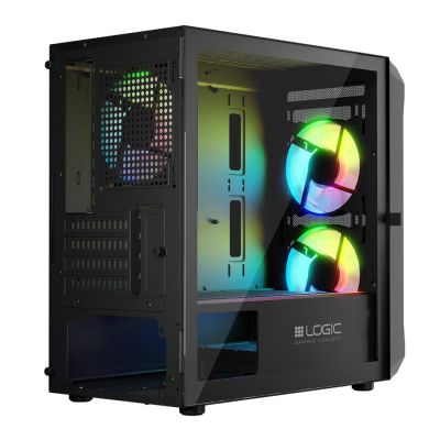 5. LOGIC HOUSING PORTOS ARGB MINI USB 3.0 SCHWARZ