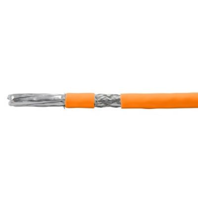 2. Cat.7 S/FTP 4P23 Kabelinstallation 100,00 m Orange