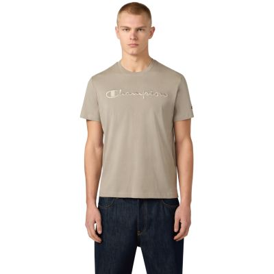 Champion SS Tee Beige Herren-T-Shirt 220273 ES035