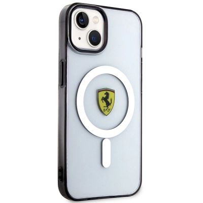 4. Ferrari FEHMP14SURKT iPhone 14 6,1" klar/transparente Hardcase Outline Magsafe