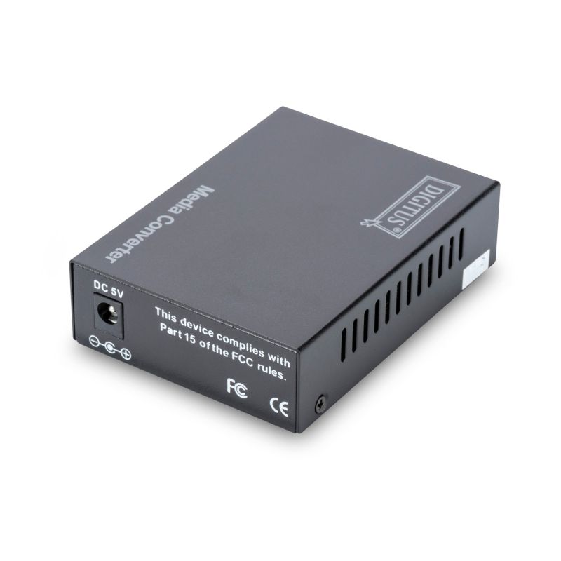 13. Digitus Bidirektionaler Gigabit-Medienkonverter, RJ45/SC